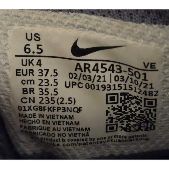 Nike Running Shoes In Season TR 9 Womens Size 6.5 Indigo Sneakers AR4543-501 - Picture 8 of 8